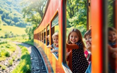 Chugging Along: The Magic of Train Trips with Kids