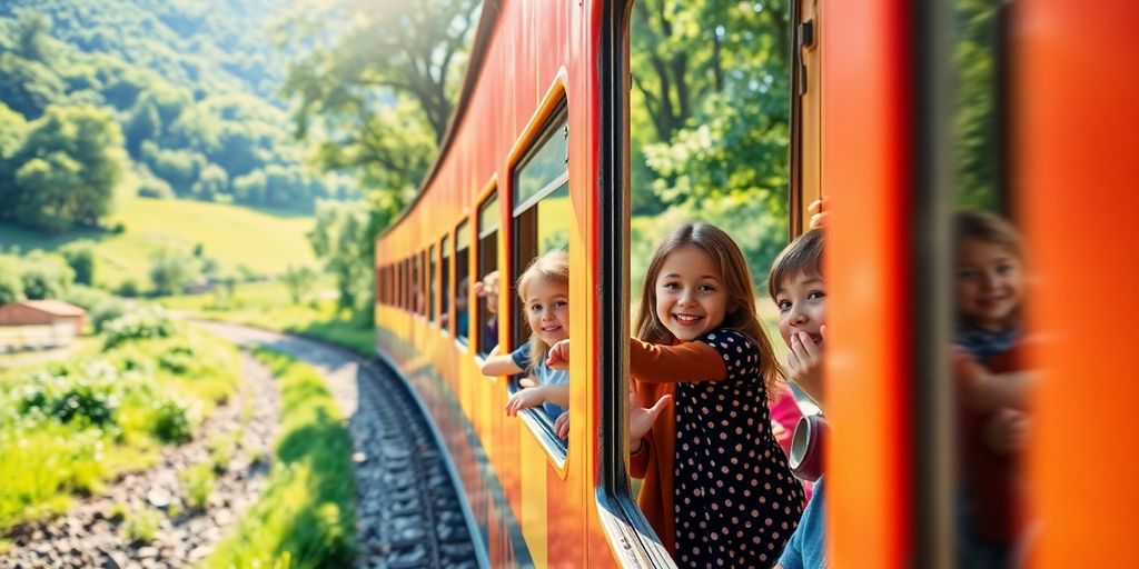 Chugging Along: The Magic of Train Trips with Kids